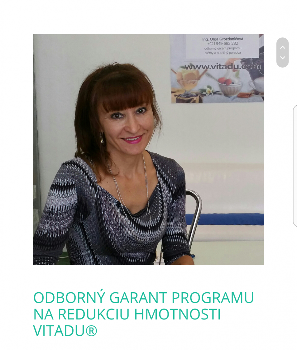 Hlavný garant diétneho programu