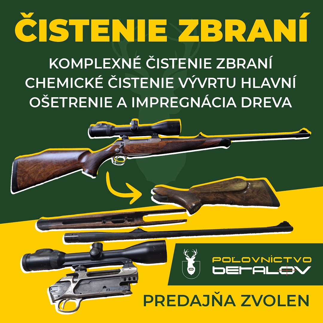 Čistenie zbraní